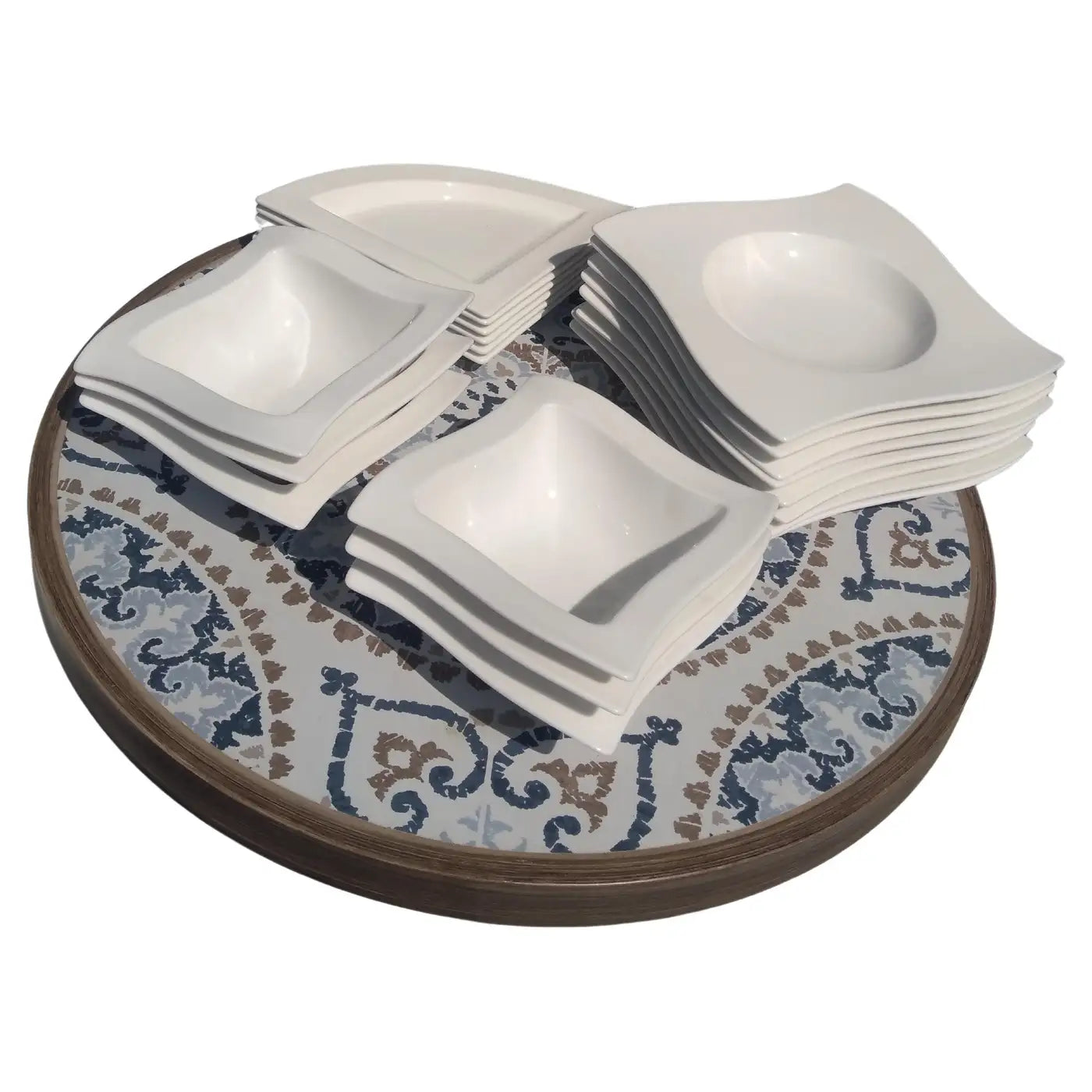 20pc. Set of Villeroy and Boch Wavy Dish Set