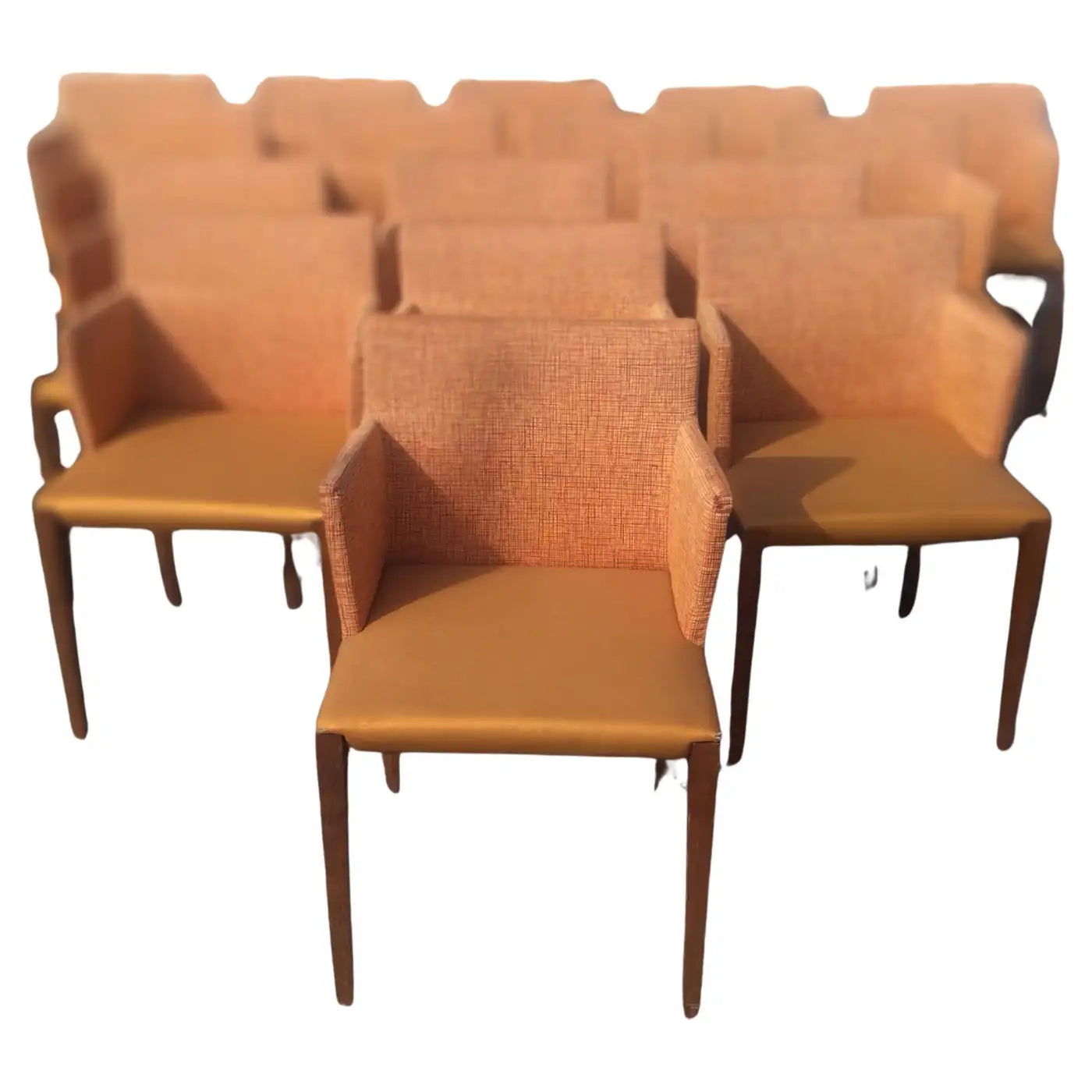 Set of 8 Steelcase Coalesse Armchairs