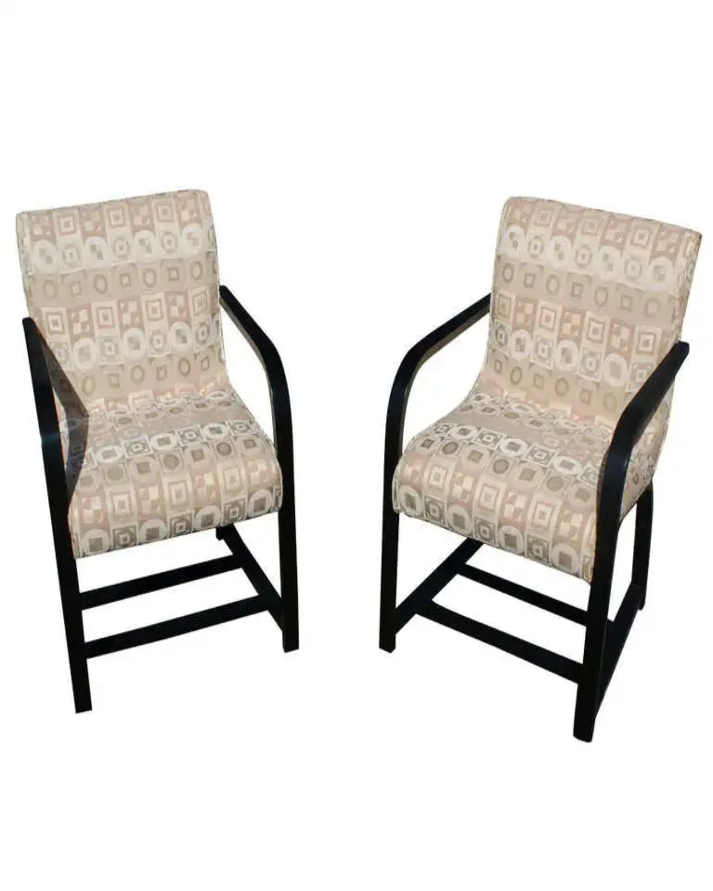 (6) Art Deco Heywood Wakefield Gilbert Rohde Dining Chairs (MR10423)