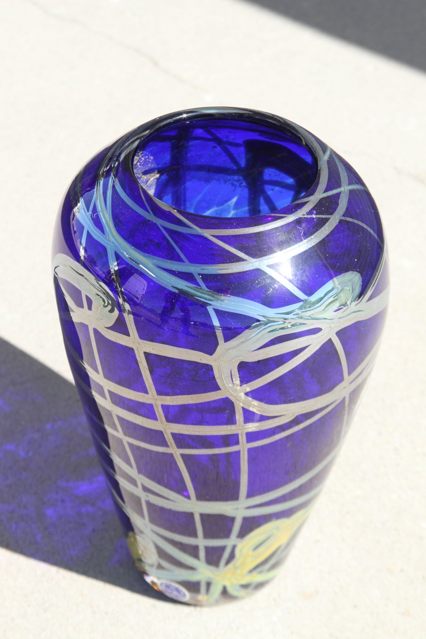 Purple Glass Vase