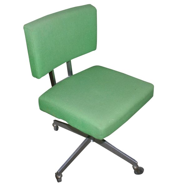 Vintage GF Office Furniture Task Aluminum Side Chair