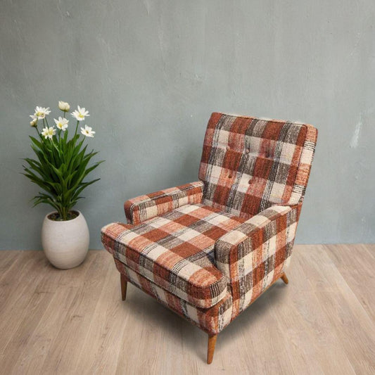 Vintage T.H. Robsjohn-Gibbings for Widdicomb Lounge Armchair