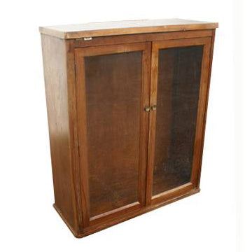 Vintage Bookcase Glass Doors Display Cabinet (MR6354)